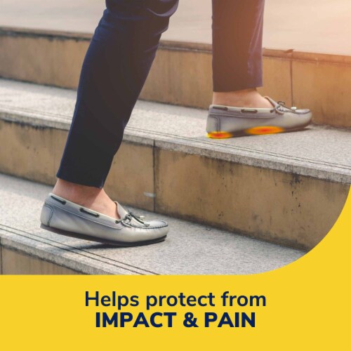 Dr. Scholl’s Heel Pain Relief Orthotic Inserts for Women (5-12) Insoles (Pack of 2) Perspective: bottom