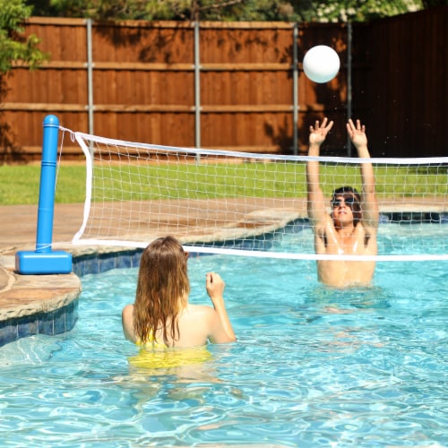 Swimline 9186 CrossPole Volleyball Net for 20' In Ground Swimming Pool