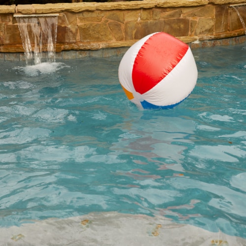 Swim Central 31084445 36 in. Classic 6-Panel Color Blocked Swimming Pool & Beach  Ball, 1 - Kroger