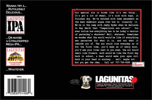 Lagunitas A Little Sumpin' Sumpin' IPA Wheat Ale Craft Beer Cans Perspective: bottom