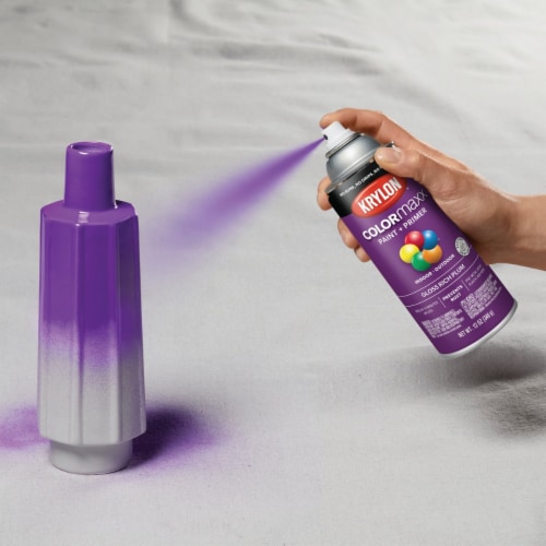 Krylon® Colormaxx Paint & Primer - Gloss Rich Plum Perspective: bottom