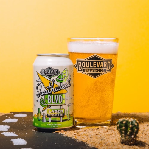 Boulevard Southwest Boulevard Lager Craft Beer 12pk Cans Perspective: bottom