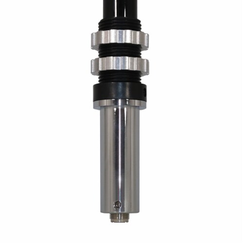 Tram 1498-B 18-Foot Black CB Base Antenna with 26 MHz to 31 MHz 5.75 dBd Gain Perspective: bottom