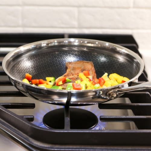 Frieling Black Cube 8 Inch Stainless/Nonstick Hybrid Fry Pan, 1 ea - Kroger