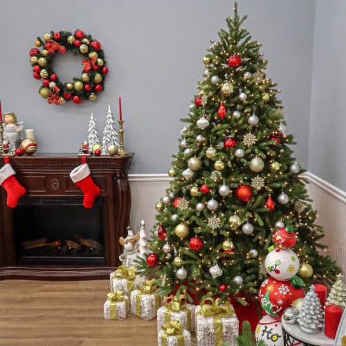 National Tree Company 7.5 ft. Jersey Fraser Fir Tree with Clear Lights 1 Each Fred Meyer