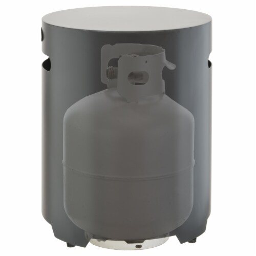 20 Aluminum Propane Tank Cover Perspective: bottom