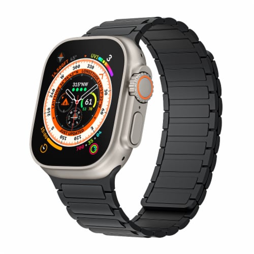 WITHit Apple Magnetic Silicone Band for 42/44/45/Ultra/Ultra 2 Apple Watch Perspective: bottom