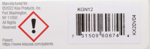 Kiss® Gel Fantasy Ready To Wear Gel Short Nail Kit Perspective: bottom