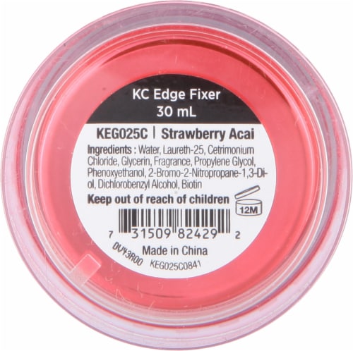 KISS Colors & Care Strawberry Acai Max Hold Edge Fixer Perspective: bottom