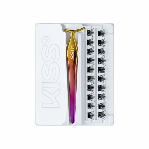 Kiss® ImPress® Press-On False Lashes Set Perspective: bottom