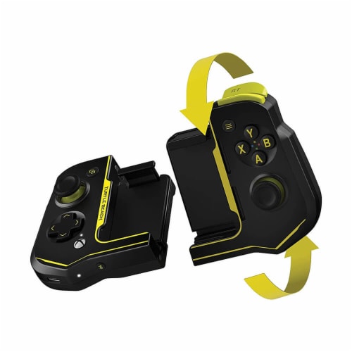 Turtle Beach TBS076005 Atom Mobile Game Controller for Android - Black/Yellow Perspective: bottom