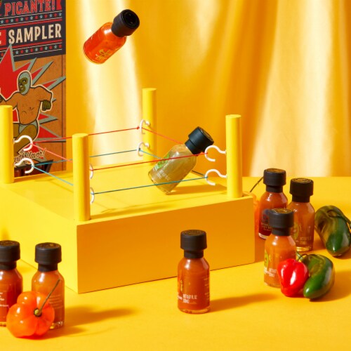Thoughtfully Gourmet, Hot Sauce Book Gift Set, Set of 15 Perspective: bottom