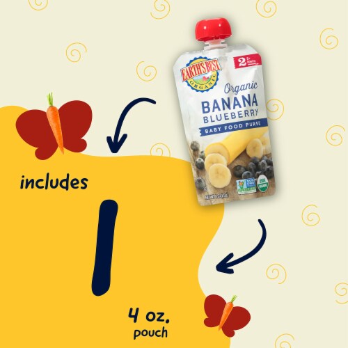Earth's best banana blueberry hotsell