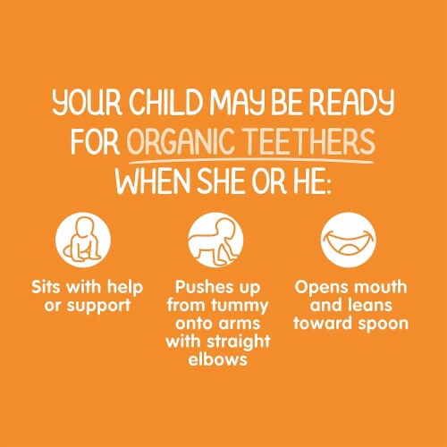 Happy Baby Wafers Banana & Sweet Potato Organic Perspective: bottom