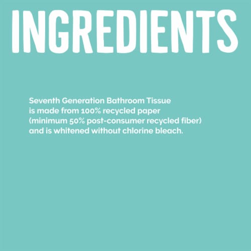 Seventh Generation® 100% Recycled Paper Bathroom Tissue Perspective: bottom