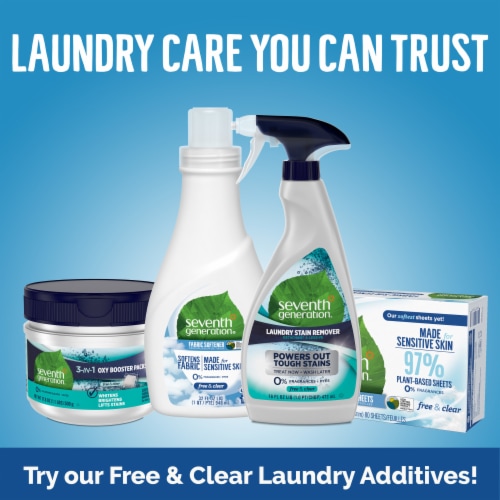 Seventh Generation Free & Clear Liquid Laundry Detergent Perspective: bottom