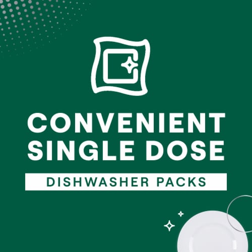 Seventh Generation™ Free & Clear Dishwasher Detergent Packs Perspective: bottom