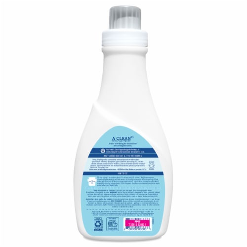Seventh Generation Free & Clear Liquid Fabric Softener Perspective: bottom