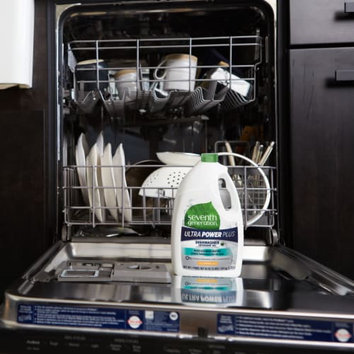 Seventh Generation Power Fresh Citrus Scent Dishwasher Detergent Gel Perspective: bottom