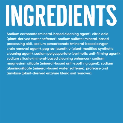 Seventh Generation™ Ultra Power Plus Fresh Citrus Scent Dishwasher Detergent Packs Perspective: bottom