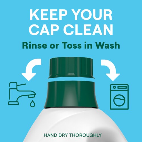 Seventh Generation Free & Clear Liquid Laundry Detergent Perspective: bottom