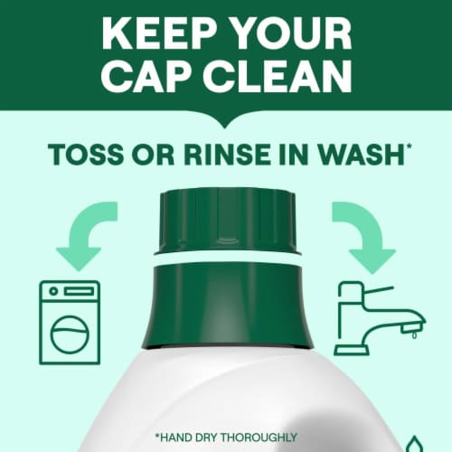 Seventh Generation Free & Clear Liquid Laundry Detergent Perspective: bottom