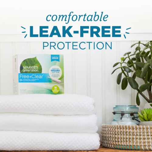 Seventh Generation Super Absorbency Tampons Perspective: bottom