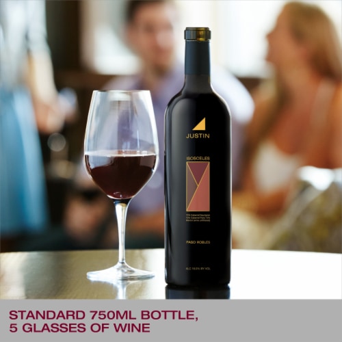 JUSTIN ISOSCELES Paso Robles Red Wine Blend Perspective: bottom