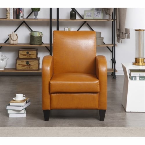 Mocha shop accent chair