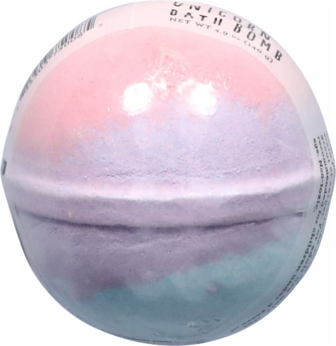 Hallu Escape Unicorn Bath Bomb Perspective: bottom