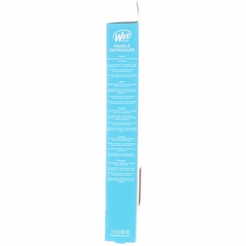 Wet Brush Paddle Detangler  # Pink 1pc Perspective: bottom