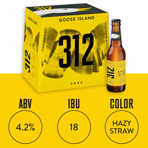 Goose Island 312 Urban Wheat Ale Perspective: bottom