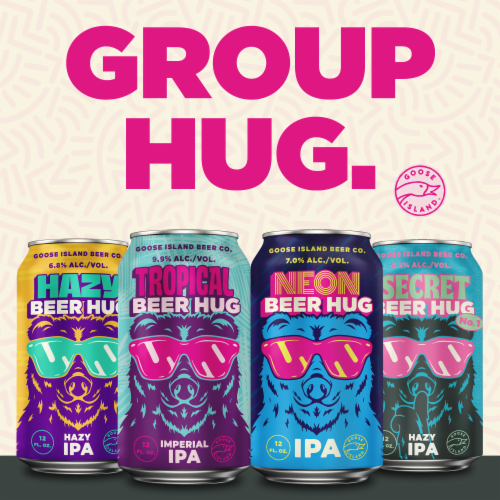 Goose Island Beer Hug IPA Mixed Twelver Perspective: bottom