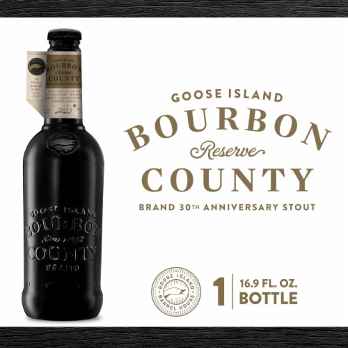 Goose Island Bourbon County Reserve Imperial Stout Beer Perspective: bottom