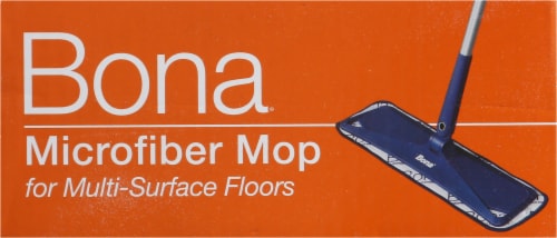 Bona® Microfiber Hard Surface Floor Mop - Blue Perspective: bottom