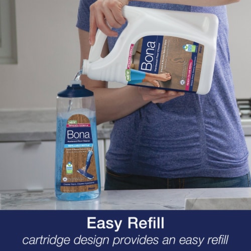 Bona Floor Cleaner,Liquid,34 oz,Cartridge WM700054001 Perspective: bottom