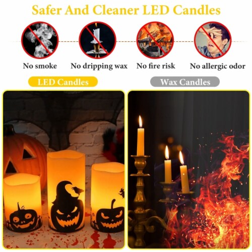 Flameless candle lamp cheap