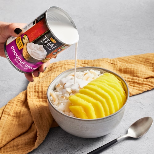 Thai Kitchen Gluten Free Unsweetened Coconut Cream Perspective: bottom