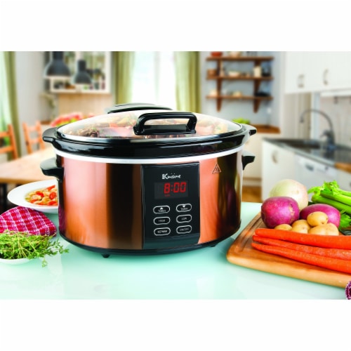 Euro Cuisine® Electric Slow Cooker Perspective: bottom
