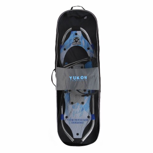 Yukon Charlie's Advanced 8 x 25 Inch Women's Snowshoe Kit with Poles and Bag Perspective: bottom