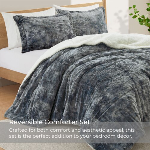 King size faux fur bedding online