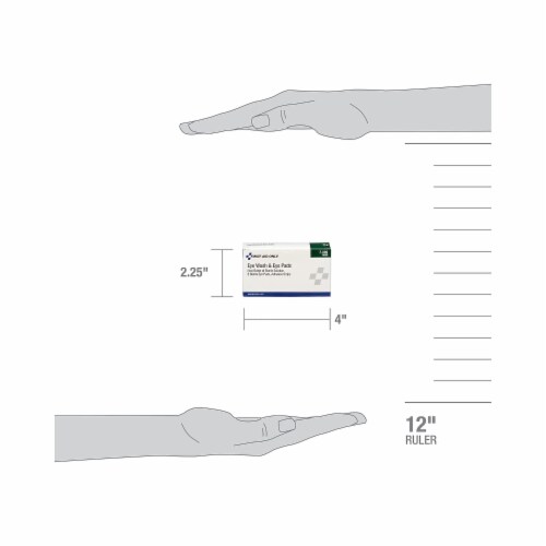 Eyewash Set w/Eyepads and Adhesive Strips, 4 Pieces Eyewash Set w/Eyepads and Adhesive Strips, 4 Pieces