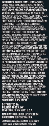 Boston Market® Hot Honey Fried Chicken & Pepper Jack Mac & Cheese Frozen Meal Perspective: bottom
