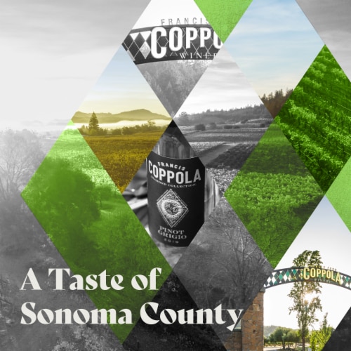 Coppola Diamond Collection California Pinot Grigio White Wine Perspective: bottom