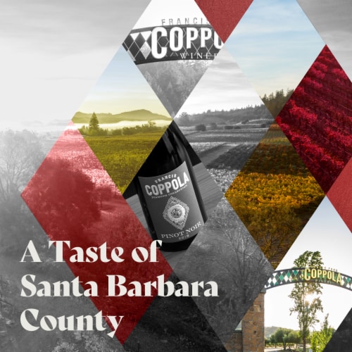 Coppola Diamond Appellation Series Pinot Noir Santa Barbara County California Red Wine Perspective: bottom