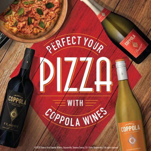 Coppola Diamond Collection California Merlot Red Wine Perspective: bottom