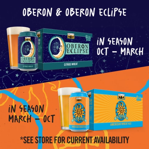 Bell's Oberon Wheat Ale Craft Beer Perspective: bottom