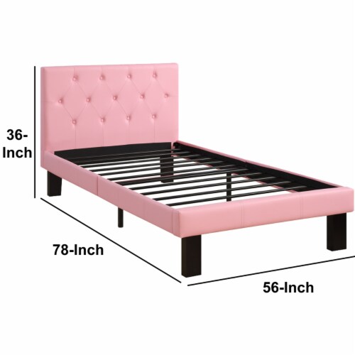 Pink full size headboard discount