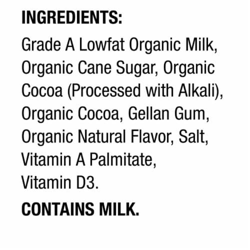 Horizon Organic Lowfat Chocolate Milk Perspective: bottom