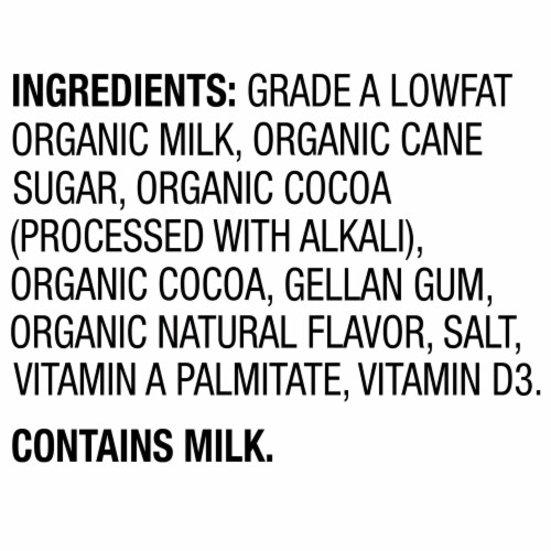 Horizon Organic Lowfat Chocolate Milk Perspective: bottom